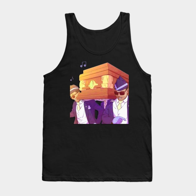 Ghana Pallbearers COFFIN  Dancing  MEME Tank Top by Belbegra